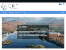 Tablet Screenshot of climateresiliencefund.org